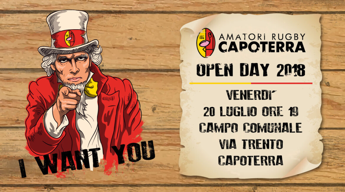 Open Day 2018, Capoterra cerca nuovi talenti