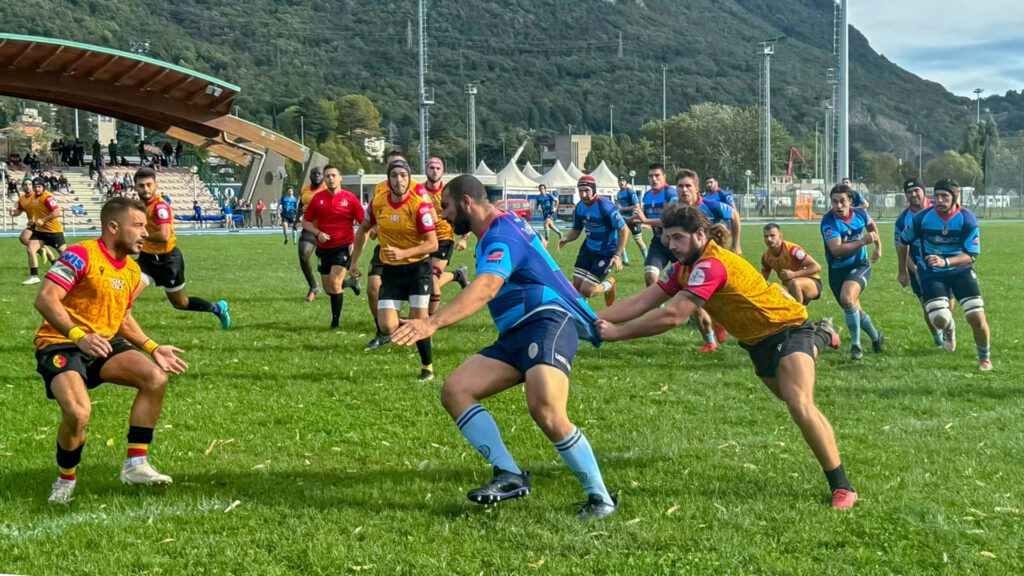 Capoterra inciampa sul campo del Rugby Lecco per 18-5 (Foto Rugby Lecco)